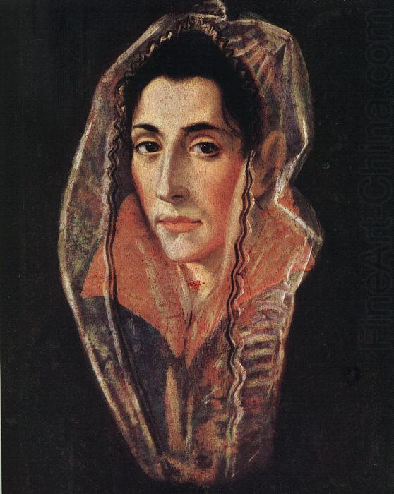 El Greco Portrait of a Lady china oil painting image